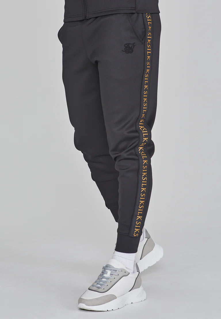 Siksilk súprava mikina a tepláky - Čierno-zlatá