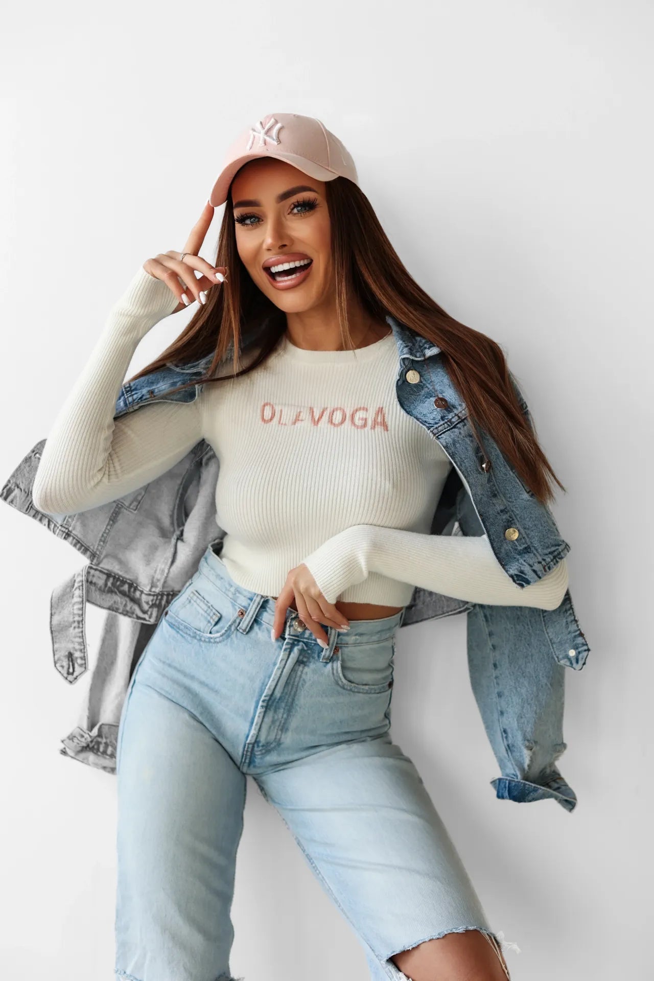 OLAVOGA TOP JACQUELINE – KRÉMOVÁ BIELA - ECRU