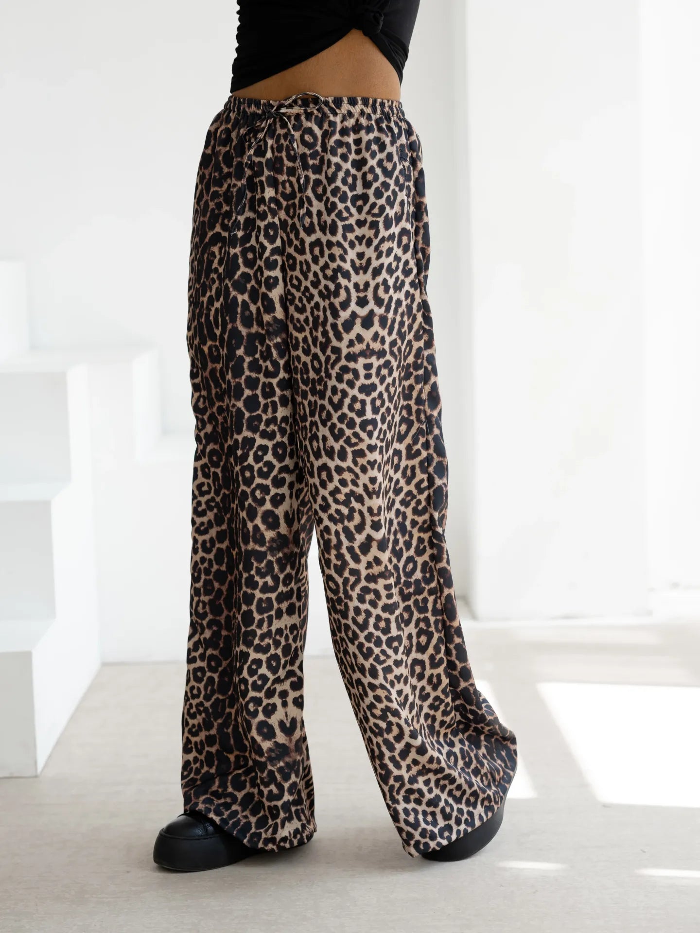 Olavoga Dámske Nohavice NAVEEN - Leopard