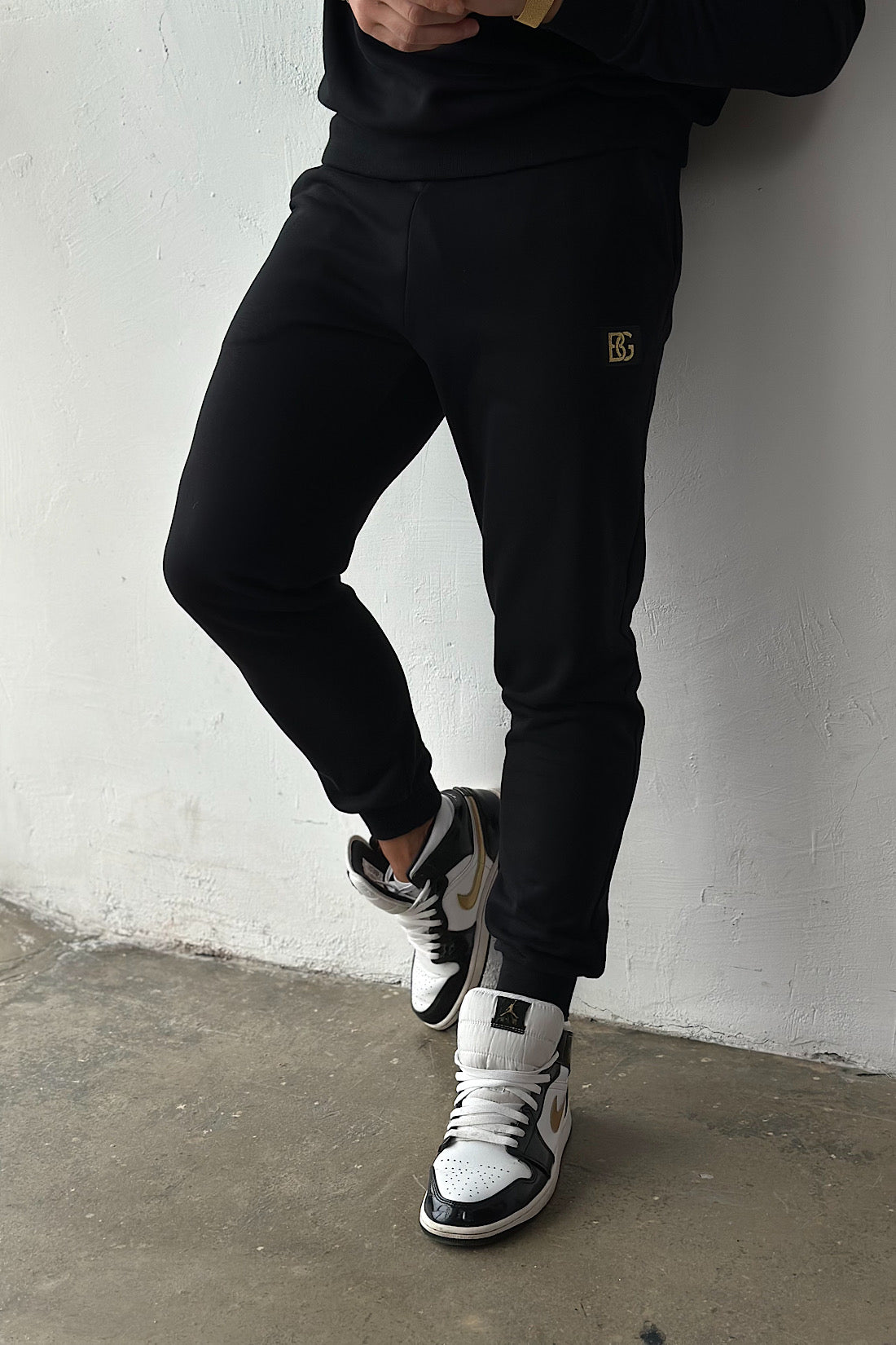 BG COUTURE CLOSER TRACKSUIT - BLACK