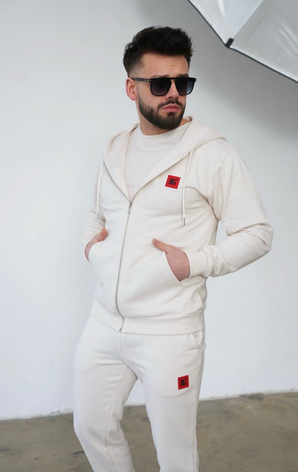 BG COUTURE Súprava ROMA - kokosová biela