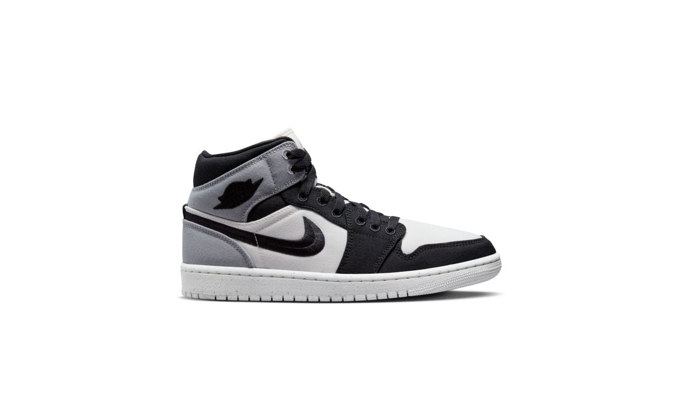 AIR JORDAN 1 MID (šedá-čierna)