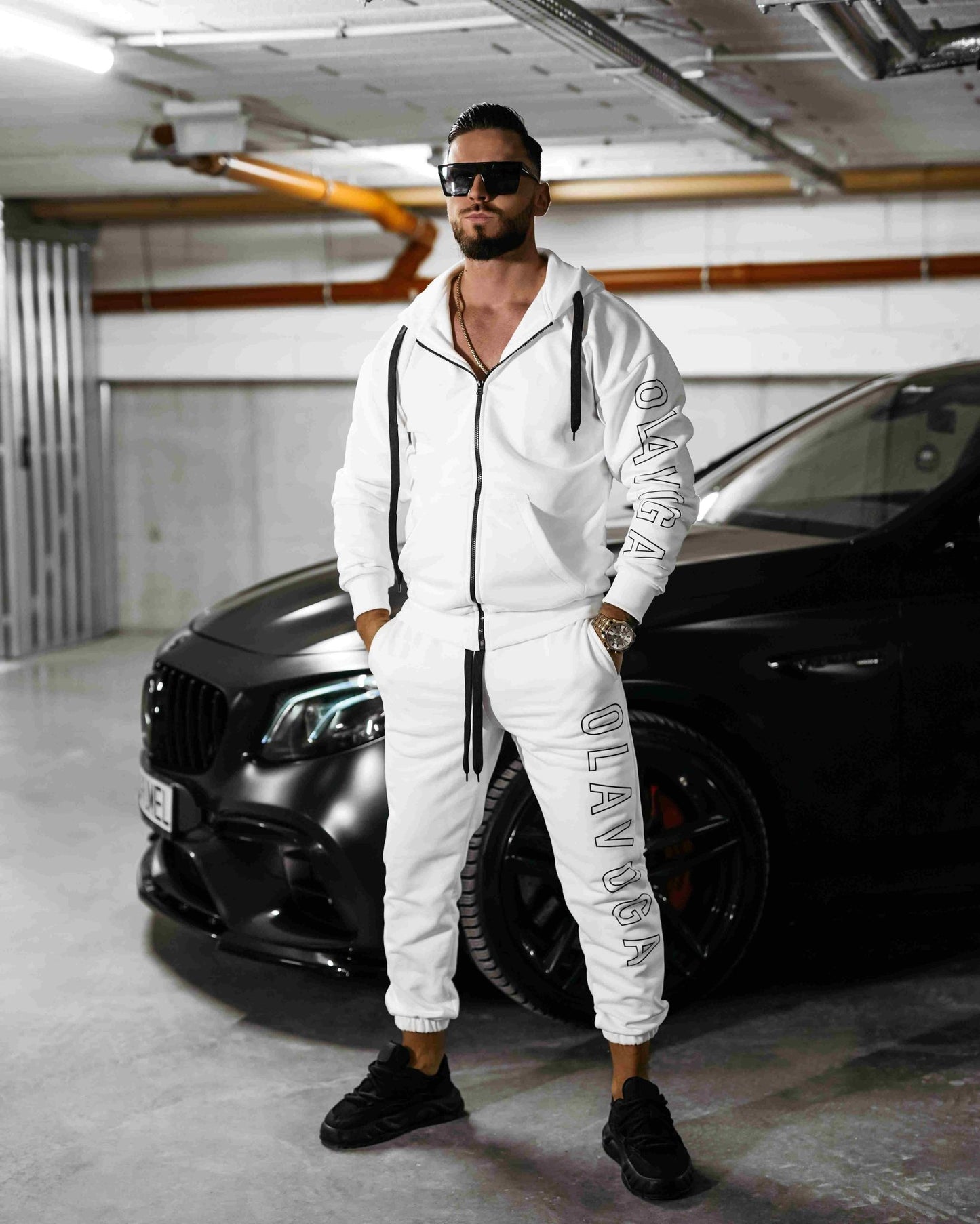 MEN'S TRACKSUIT UMRISS - WHITE