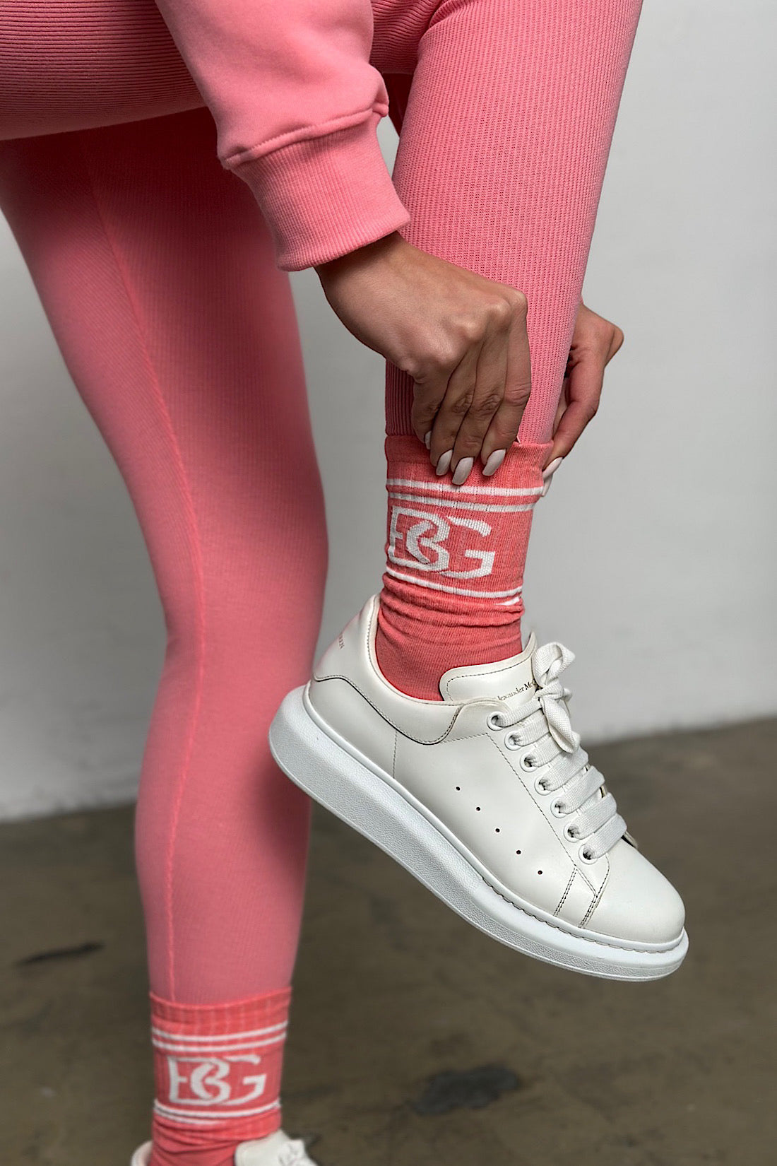 BG COUTURE PONOŽKY – BG EASY - KORALOVÁ RUŽOVÁ