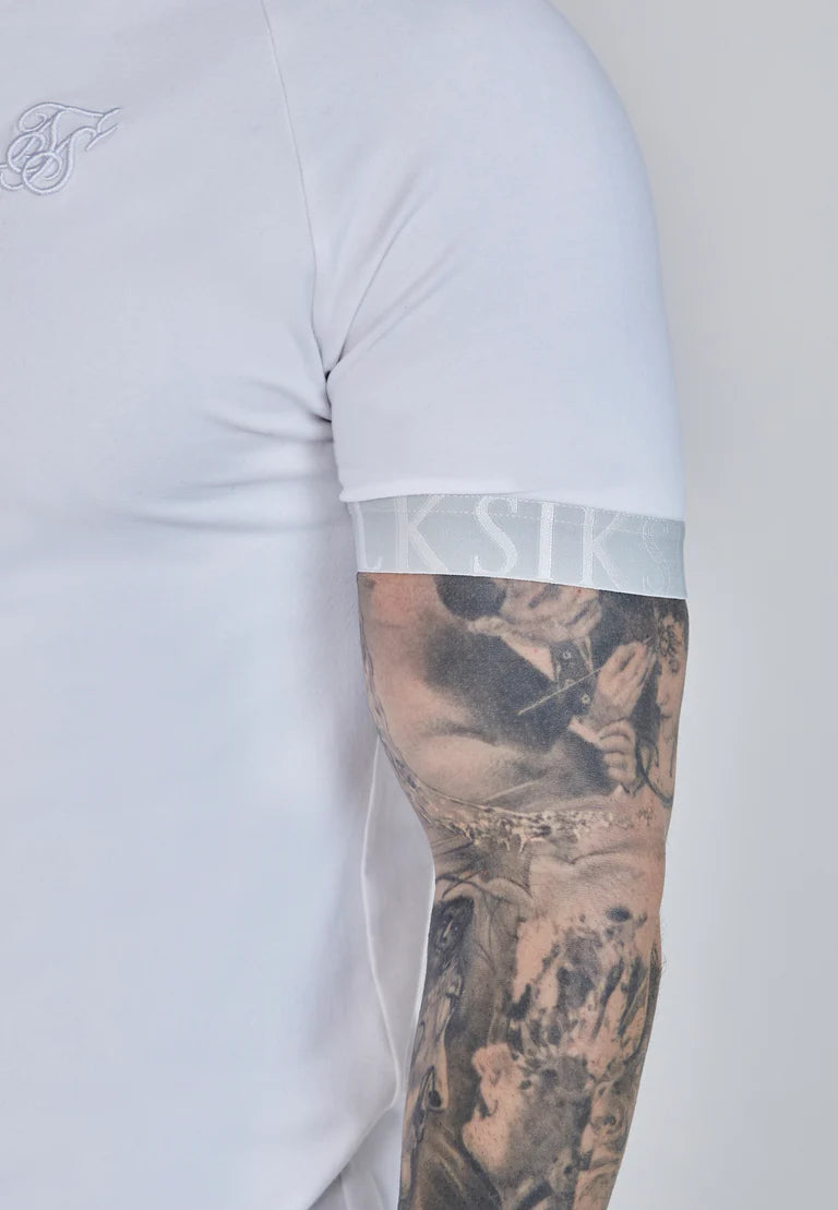 SikSilk: Biele TECH tričko