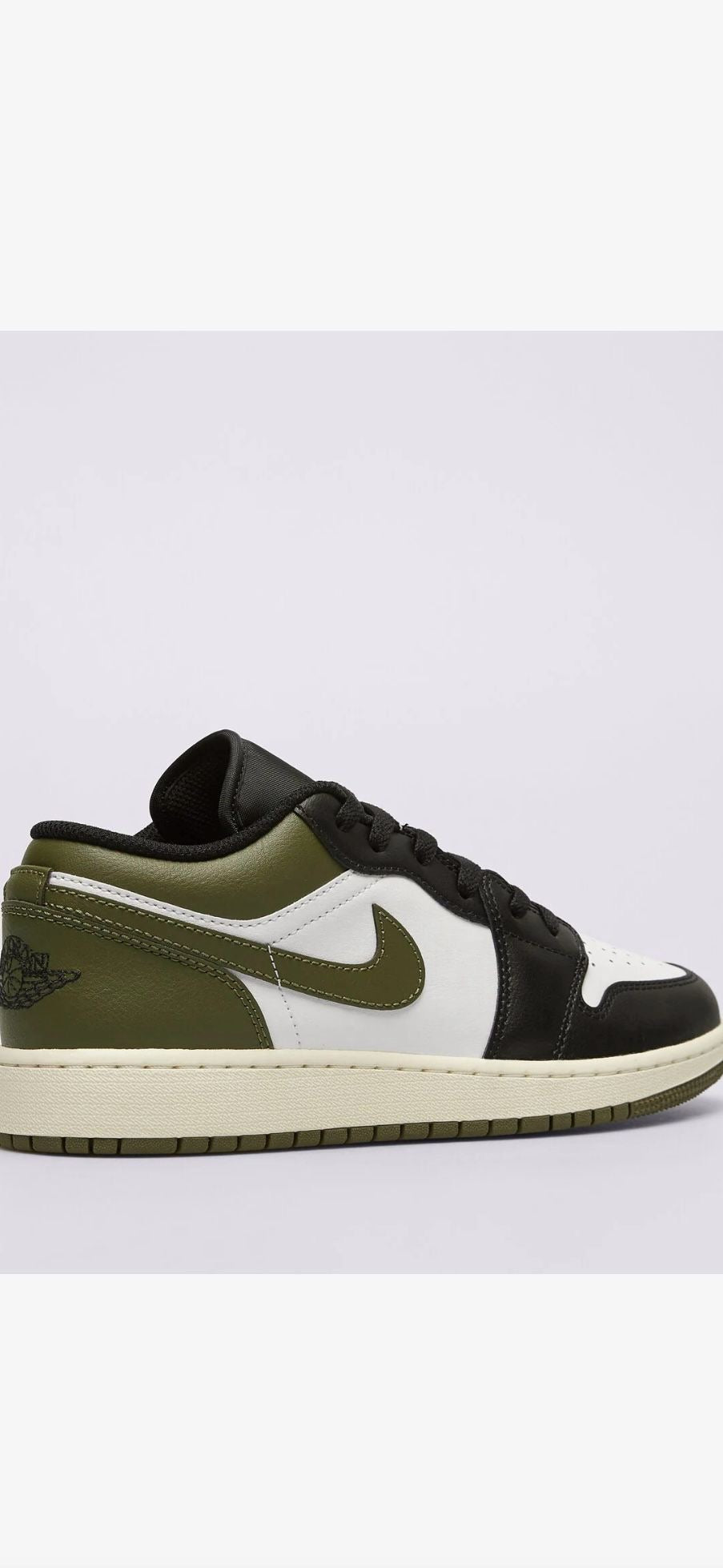 AIR JORDAN 1 LOW FLYEASE (khaki-čierna)