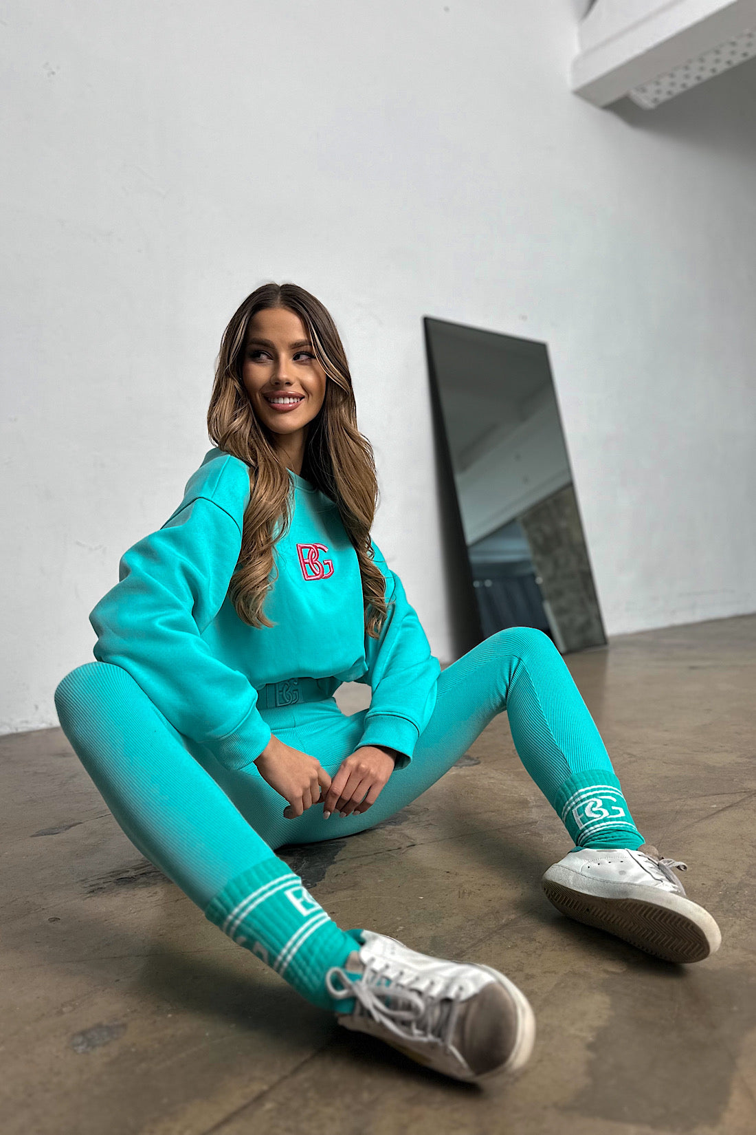 BG COUTURE PONOŽKY – BG EASY - AZÚROVÁ