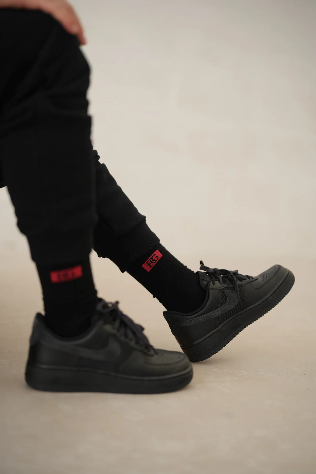 BRANDENBURG COUTURE SOCKS BG GOOD | BLACK