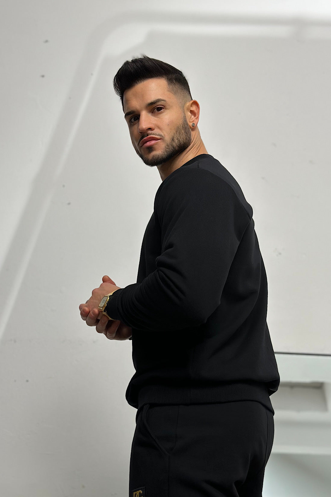 BG COUTURE CLOSER TRACKSUIT - BLACK