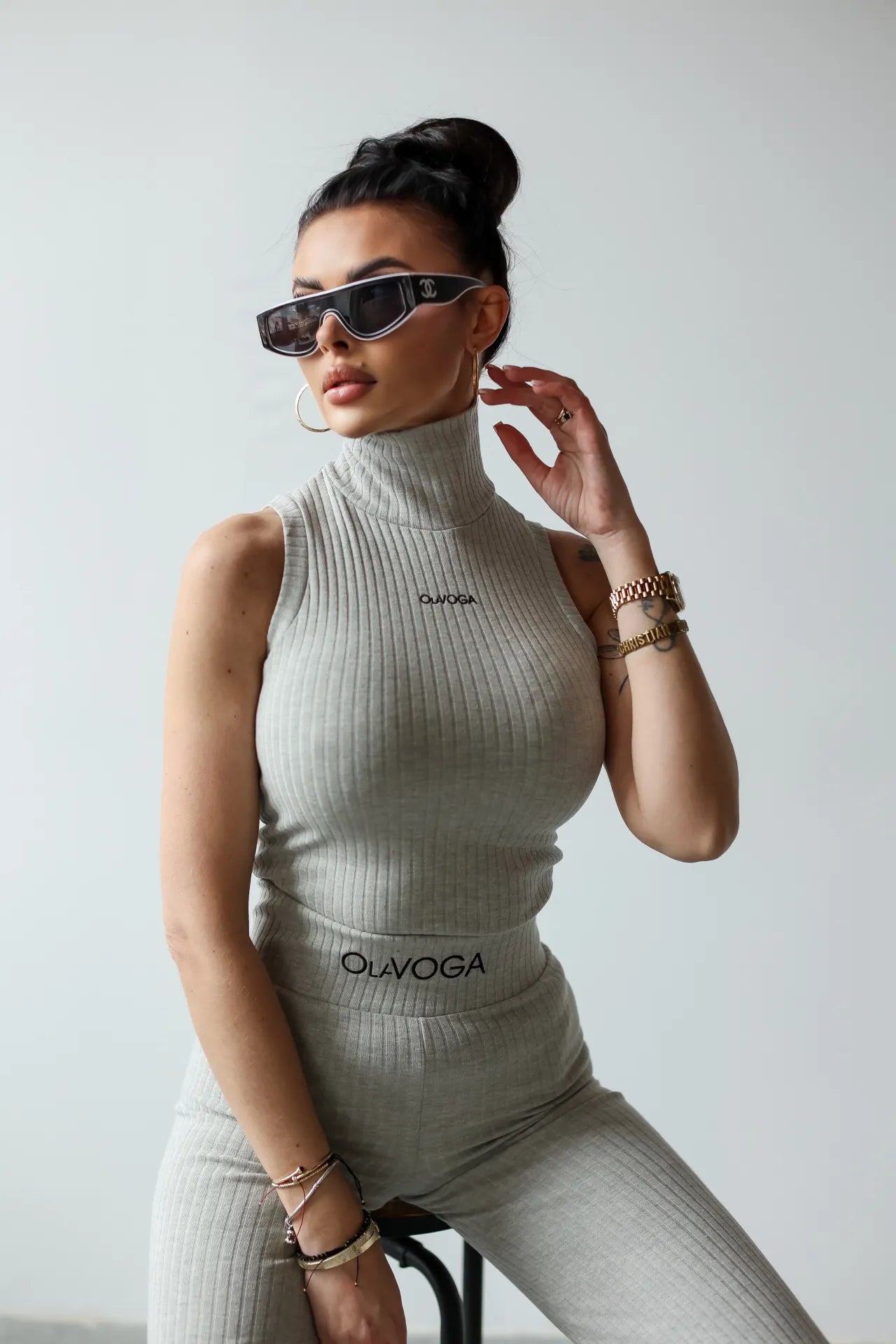 OLAVOGA Set NERIX – Luxusná súprava pre moderné ženy - ŠEDÁ