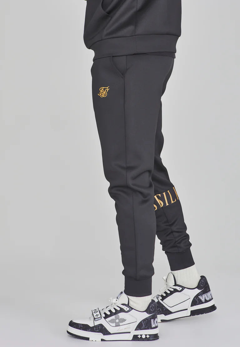 Siksilk Čierne Tepláky Dynamic