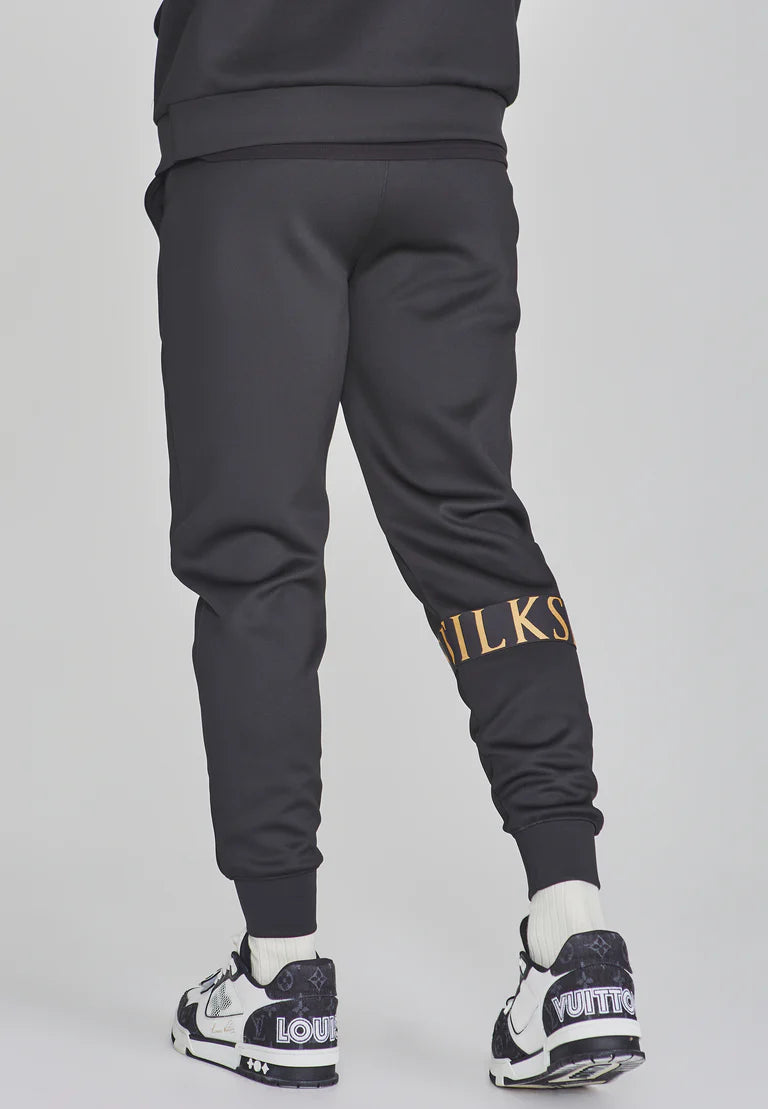 Siksilk Čierne Tepláky Dynamic