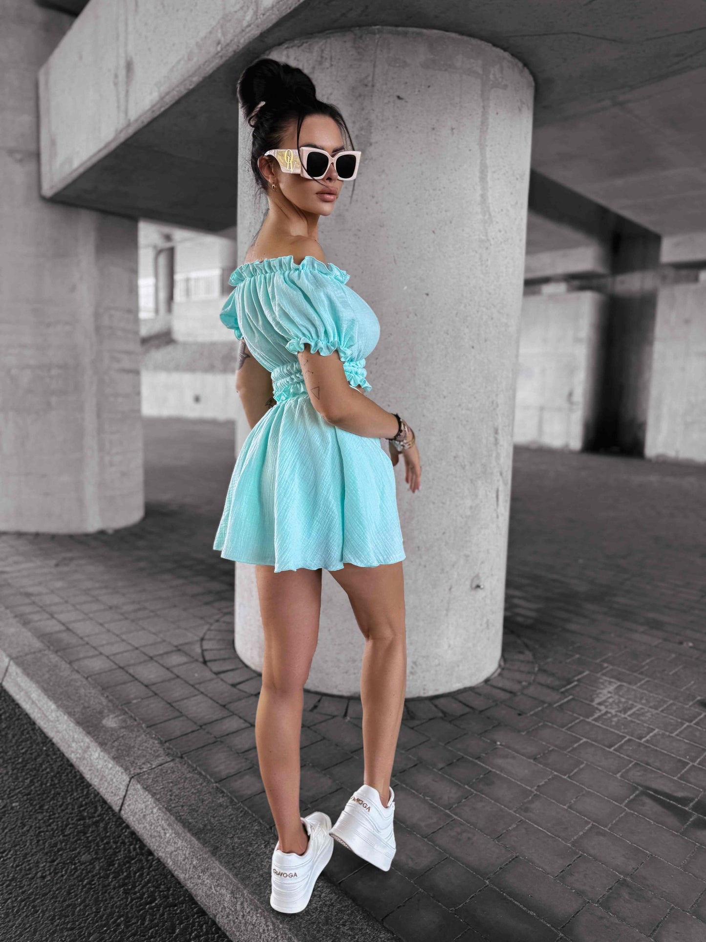 Olavoga Súprava Dante - Svetlo-modrá Fabra