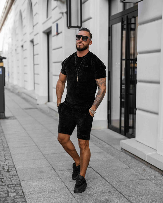 Olavoga Pánska Súprava ETENI - Čierna