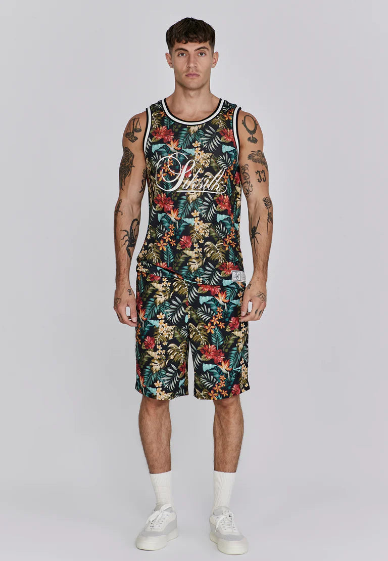 Siksilk Multi Resort Šortky + Basketball Vesta Súprava