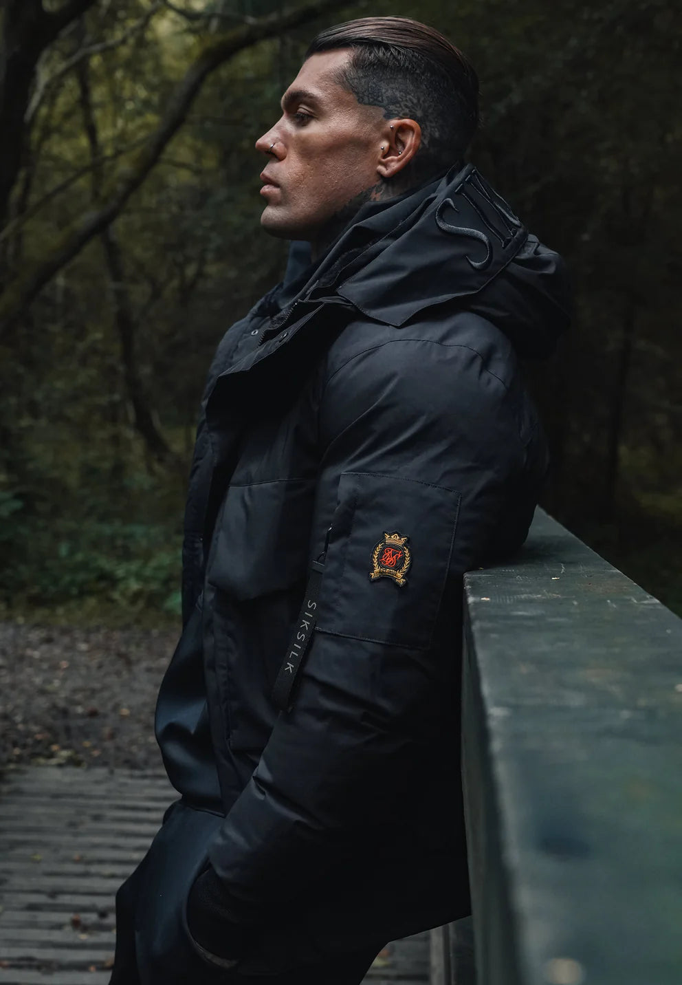 Siksilk Bomber Zimná Bunda