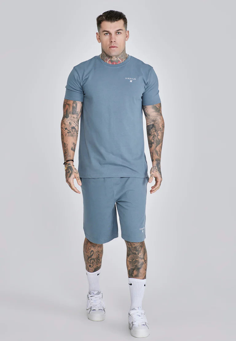 Siksilk Šedá Súprava Tričko + Šortky