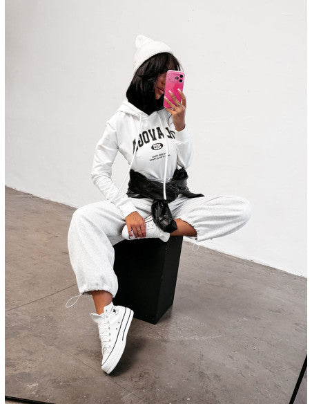 OLAVOGA SELIA body s kapucňou - coconout