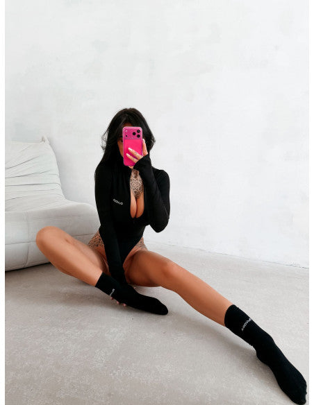 OLAVOGA Dámske Ponožky LUGO - čierna