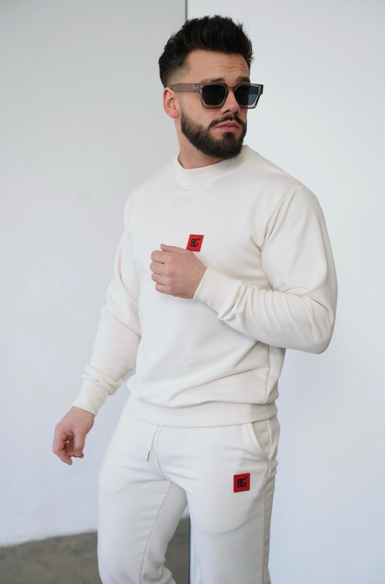 BG COUTURE Súprava ETNA - kokosová biela