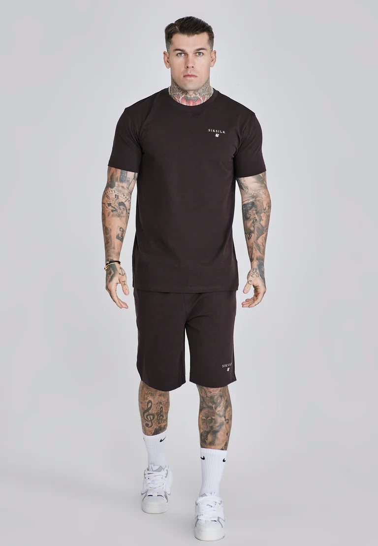 Siksilk Hnedá Súprava Tričko + Šortky