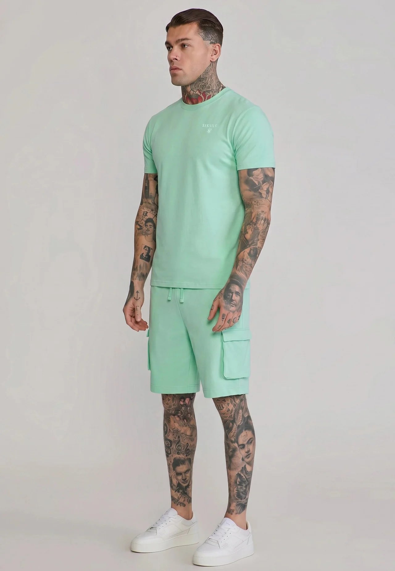 SIKSILK Krátka Súprava - Zelená