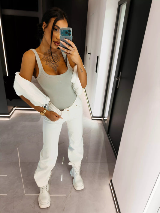 Olavoga Dámske Body AKOPI - khaki