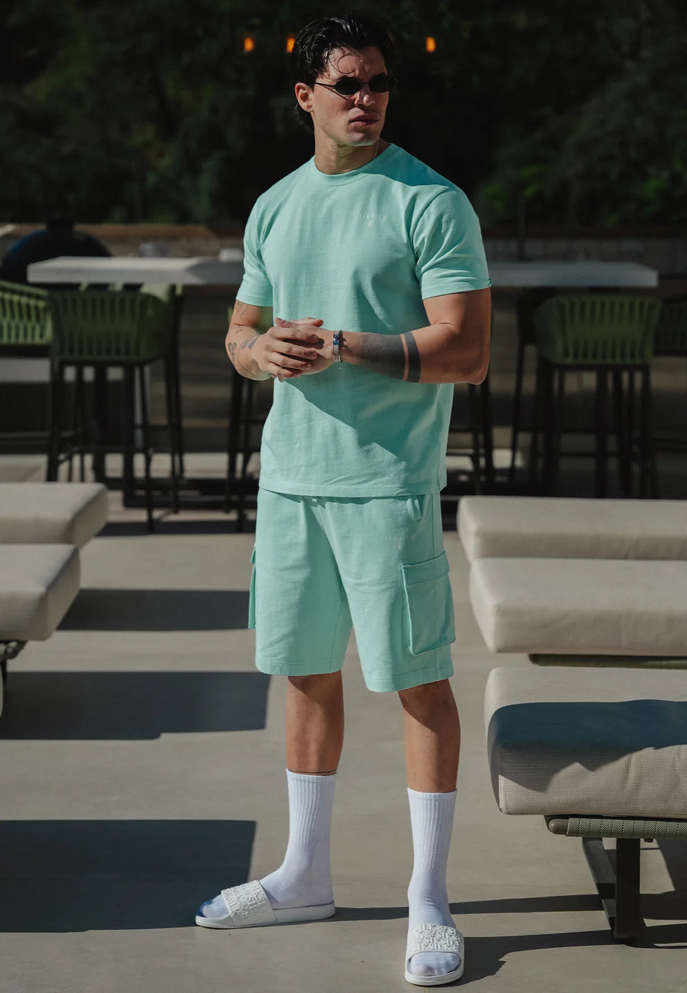 SIKSILK Krátka Súprava - Zelená