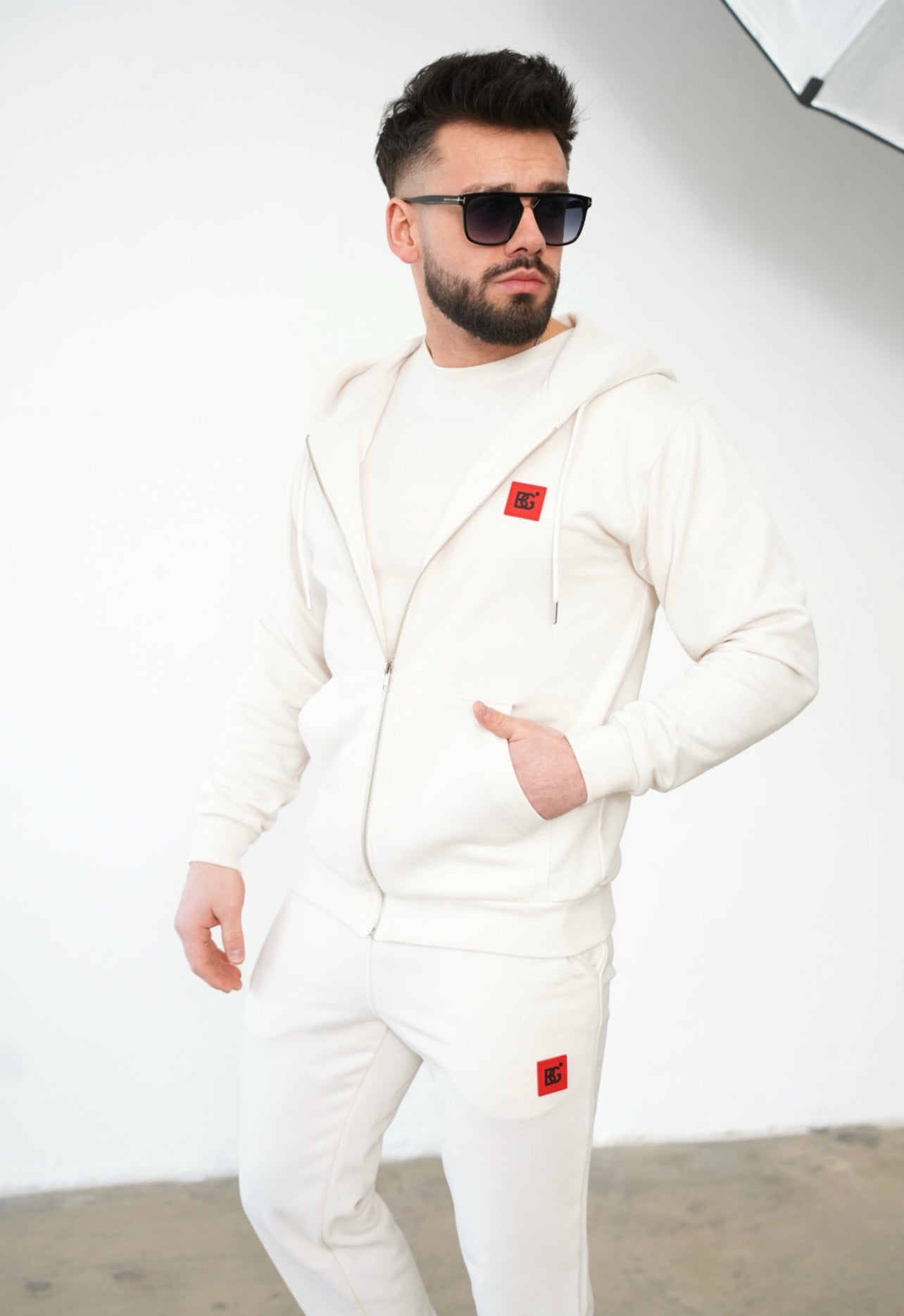 BG COUTURE Súprava ROMA - kokosová biela