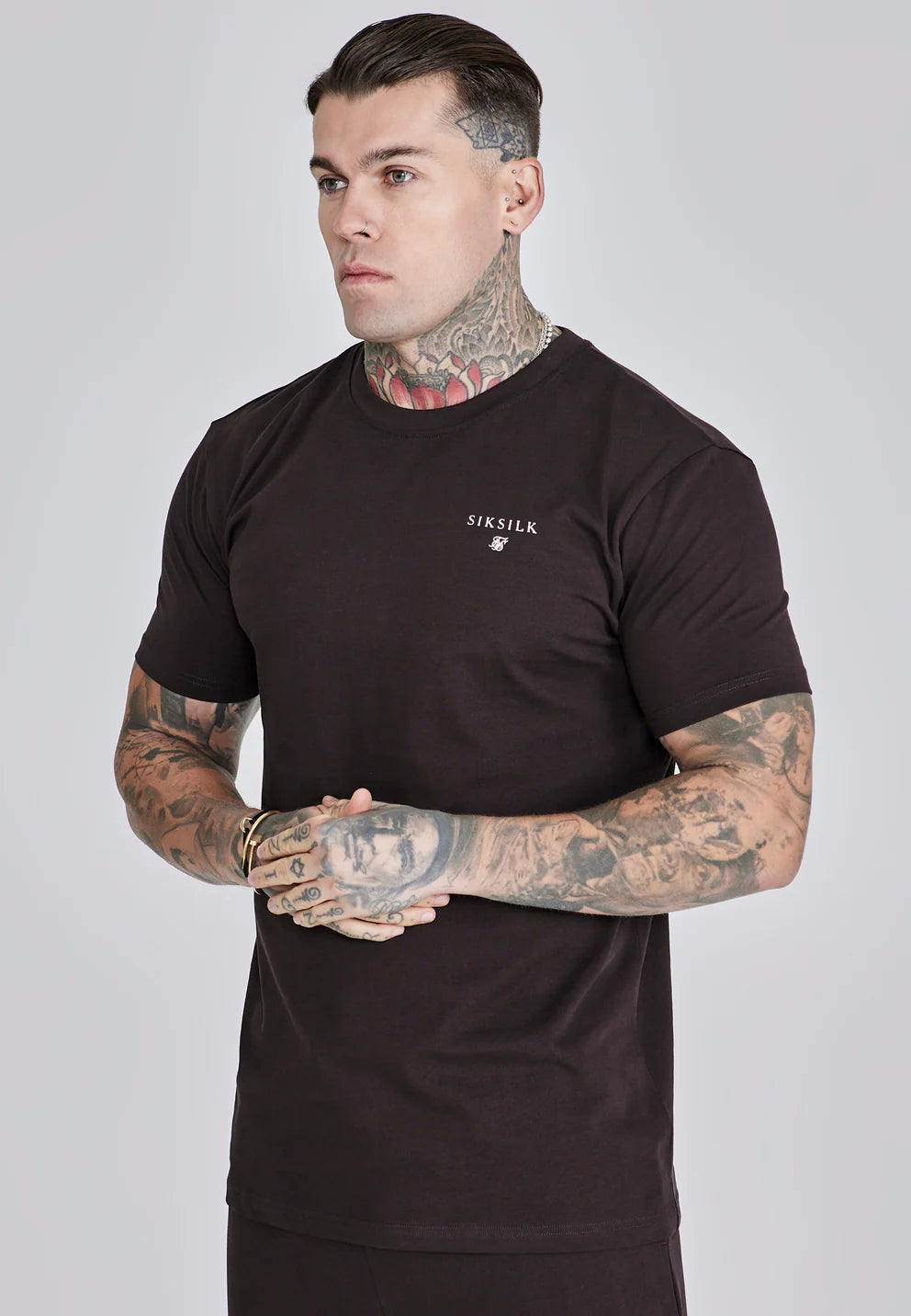 Siksilk Hnedá Súprava Tričko + Šortky