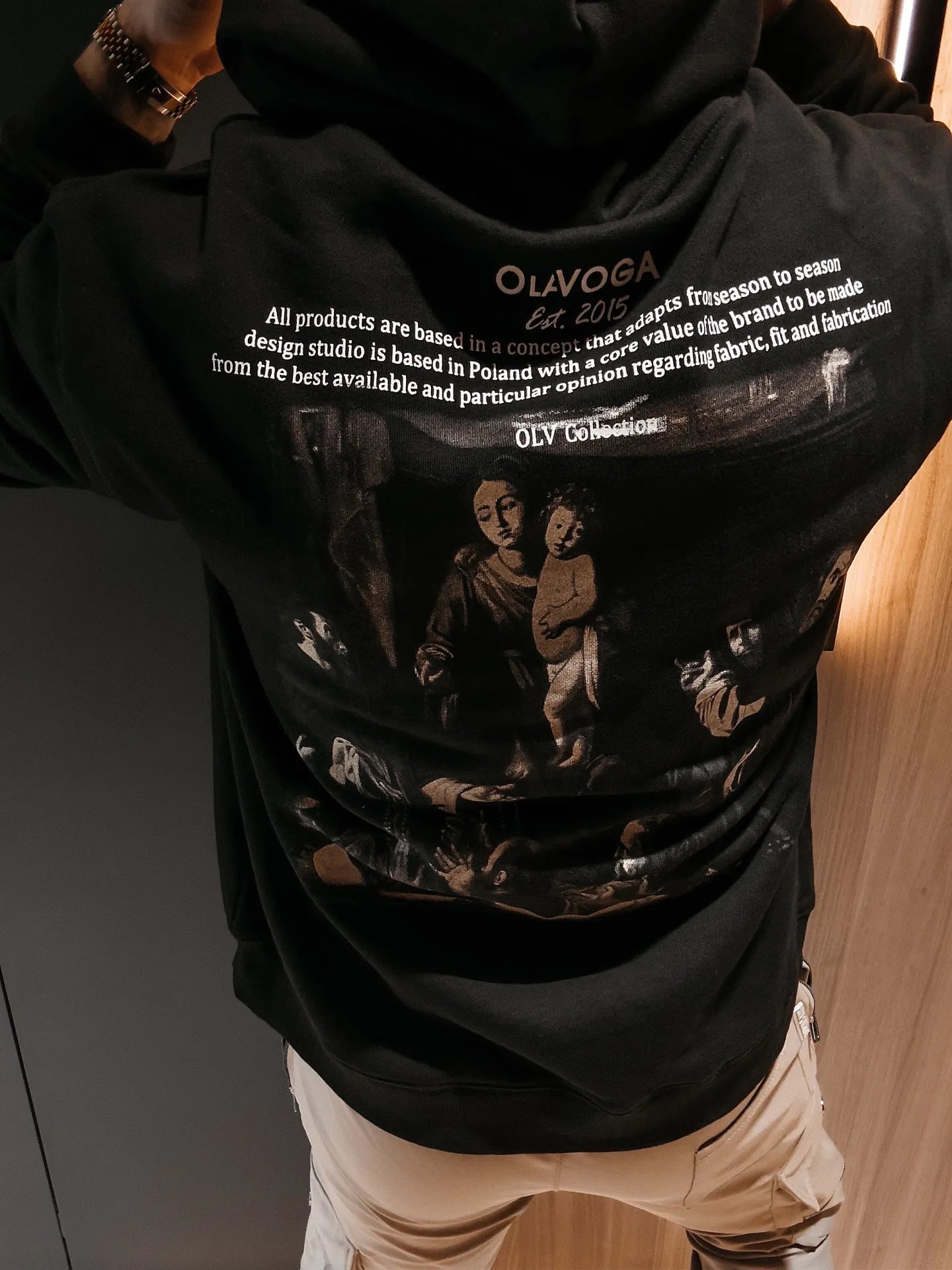 OLAVOGA Mikina OFI - čierna