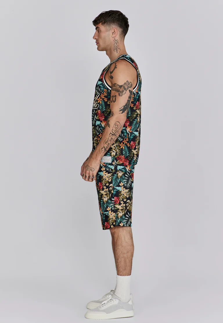 Siksilk Multi Resort Šortky + Basketball Vesta Súprava