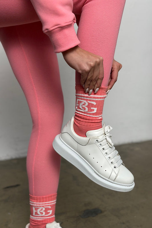 BG COUTURE PONOŽKY – BG EASY - KORALOVÁ RUŽOVÁ