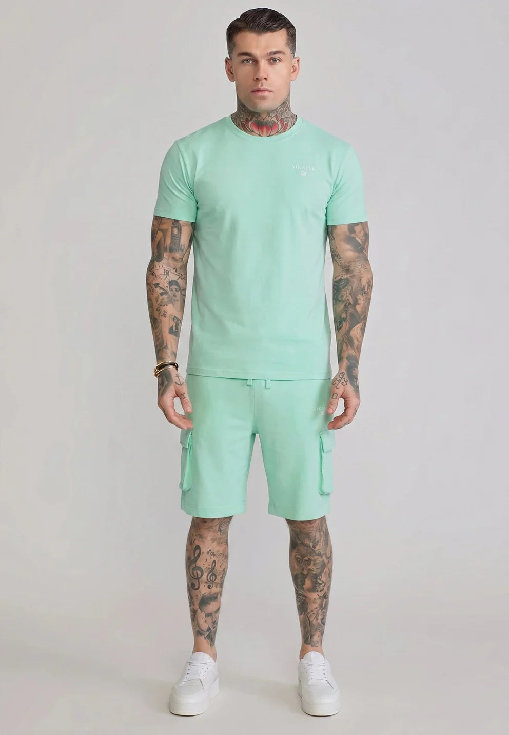 SIKSILK Krátka Súprava - Zelená