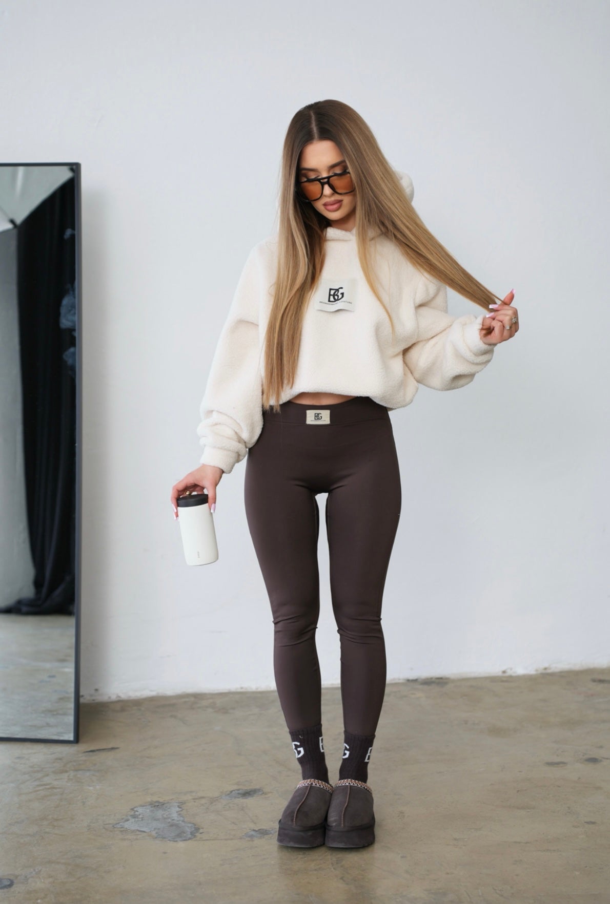 BG COUTURE Dámska Zimná Mikina WEST