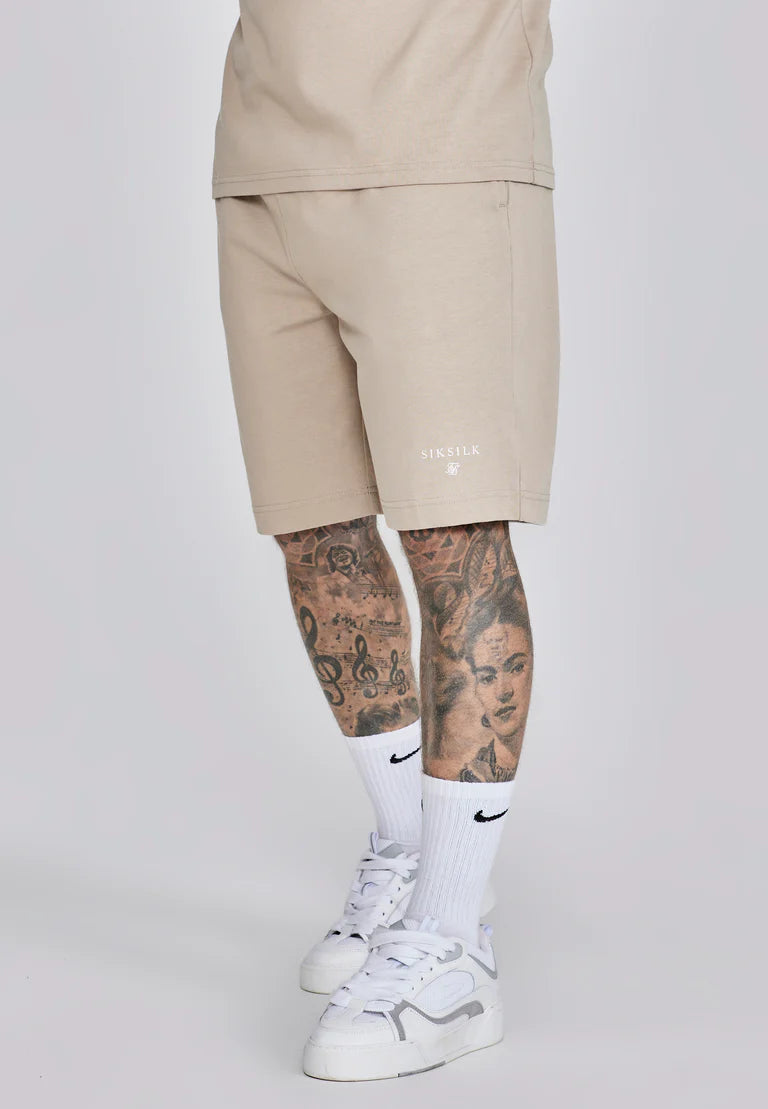 Siksilk Béžová Súprava Tričko + Šortky