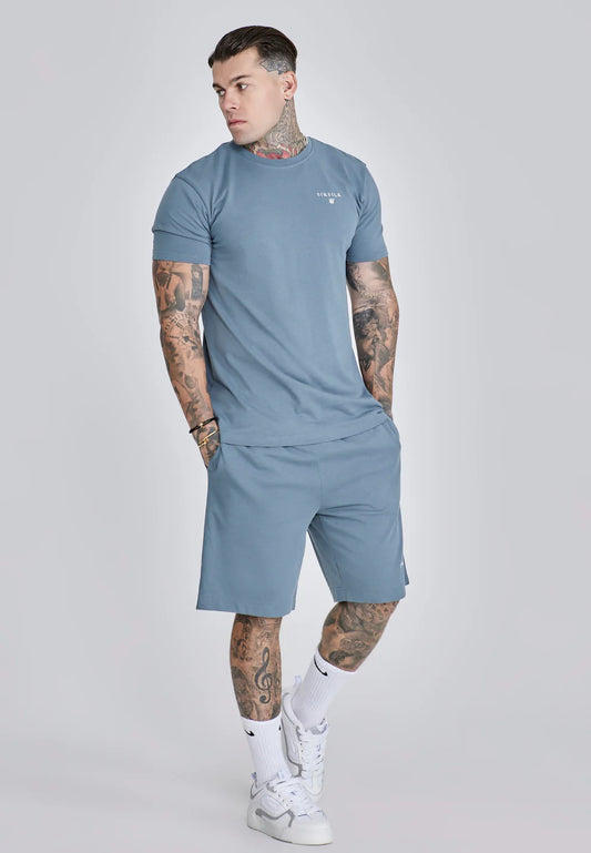 Siksilk Šedá Súprava Tričko + Šortky