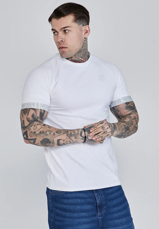 SikSilk: Biele TECH tričko