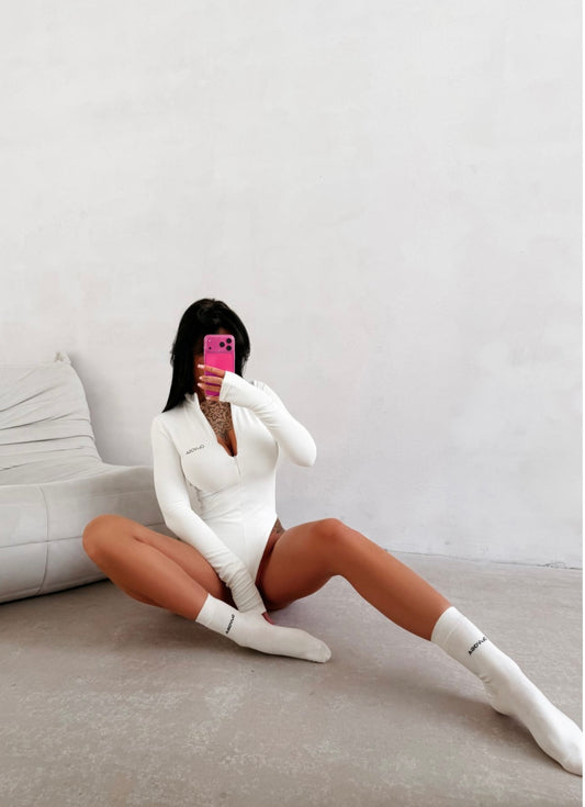 OLAVOGA Dámske Ponožky LUGO - krémová biela