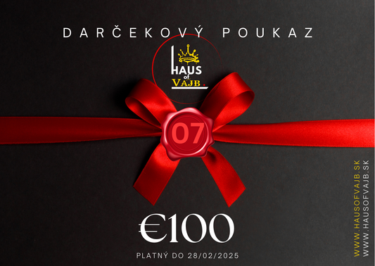 DARČEKOVÁ POUKÁŽKA