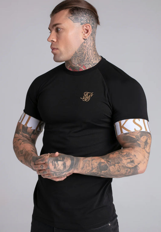 Siksilk Tech Tričko - Čierna